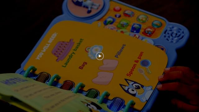 VTech Bluey Bluey's Book of Games - New