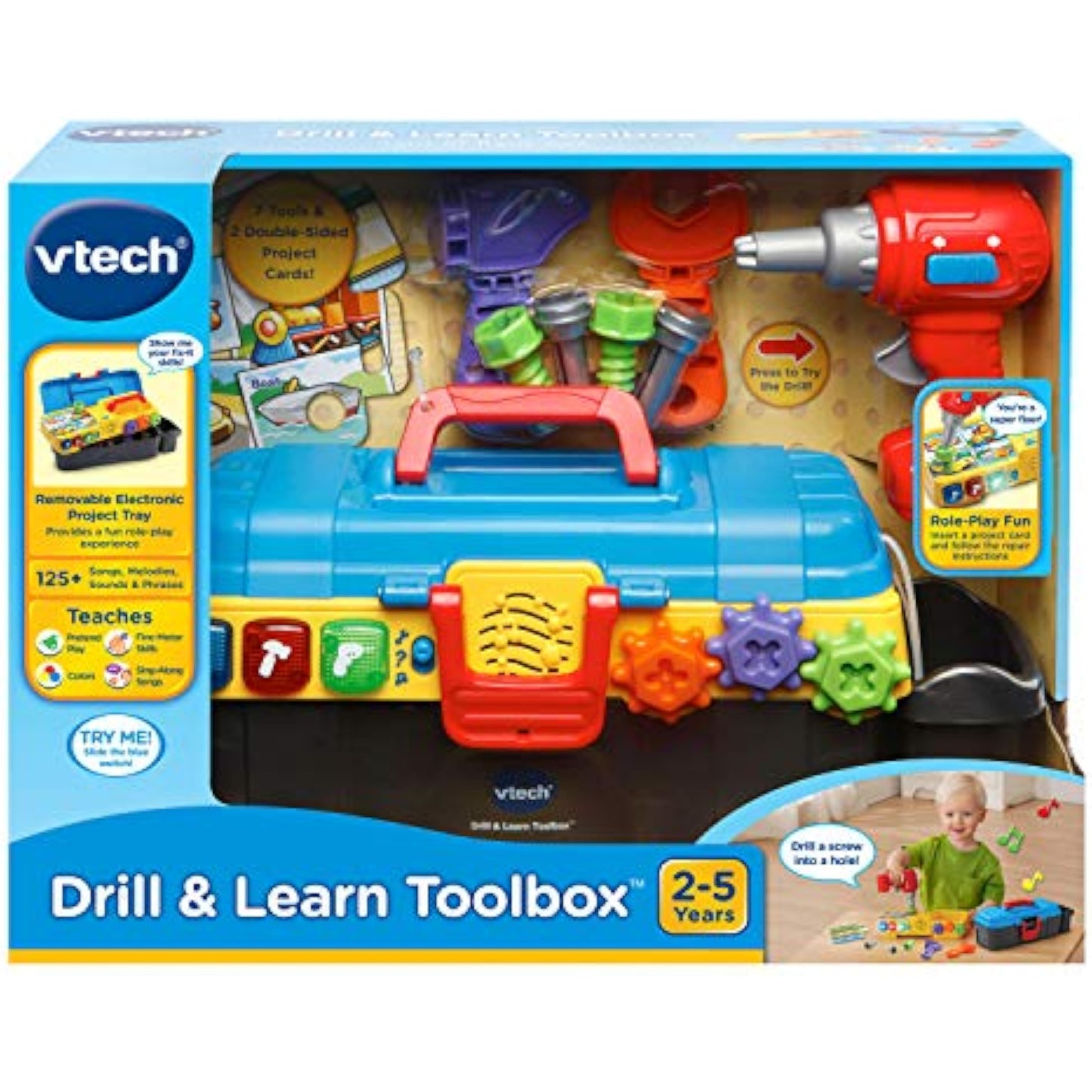 VTech Drill and Learn Toolbox - New