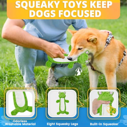 LOYEE 8 Pack Puppy Toys for Small Dogs, Luxury Dog Chew Toys with Squeaky Plush Toys, Rope Toys and Ball, Teething Toys for Puppy Supplies - New