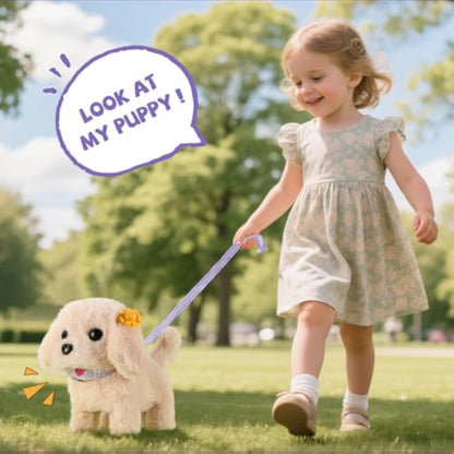 Vanvimen 16 Pcs Robot Dog Toys for Girls, Toys for 3 4 5 6 7 8 Year Old Girls Kids Boys, Realistic Robot Puppy Toddlers Girl Toy for 5-7 6-8, Ideas Birthday Gifts for Girl 3 4 5 6 Year Old - New