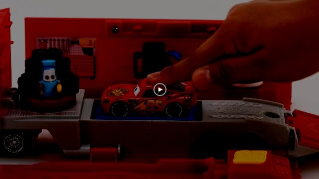 Mattel Disney and Pixar Cars Transforming Mack Playset, 2-in-1 Toy Truck & Tune-Up Station with Launcher, Lift & More, Movie-Inspired Graphics, Gift for Kids Ages 4 Years Old & Up - New