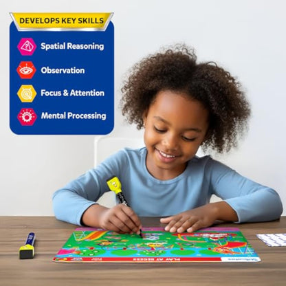 Skillmatics Search and Find PAW Patrol Educational Game - Reusable Preschool Learning Activities, Perfect for Toddlers & Kids Who Love Toys, Art & Crafts, Gifts for Boys & Girls Ages 3, 4, 5, 6 - New