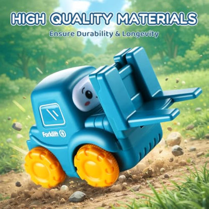 Big Cartoon Truck Car Toys for 1 Year Old Boy with Playmat/Storage Bag|Baby and Toddler Toys 12-18 Months & Age 1-2|1st Birthday Gift for Baby Toys 1 Year Old - New