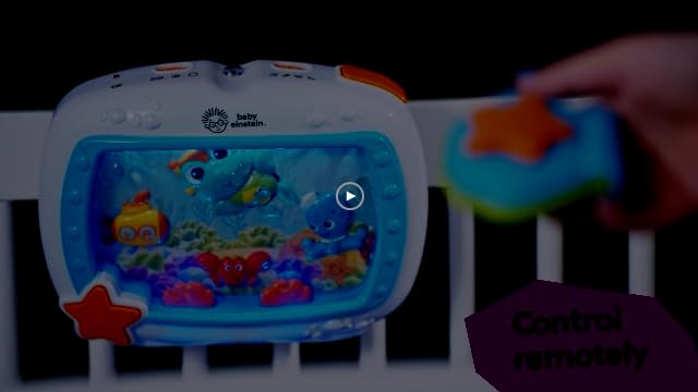 Baby Einstein Sea Dreams Soother Musical Crib Toy and Sound Machine, Newborn and up - New