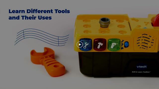 VTech Drill and Learn Toolbox - New