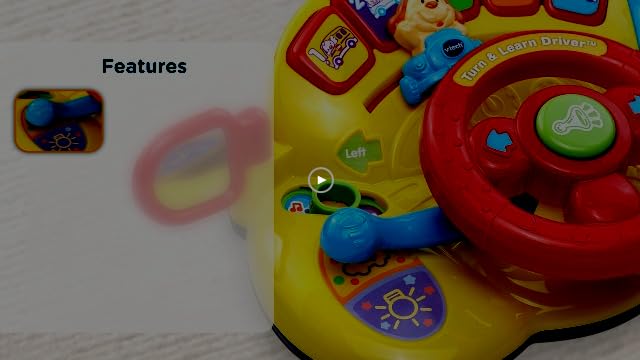 VTech Turn and Learn Driver, Yellow - New