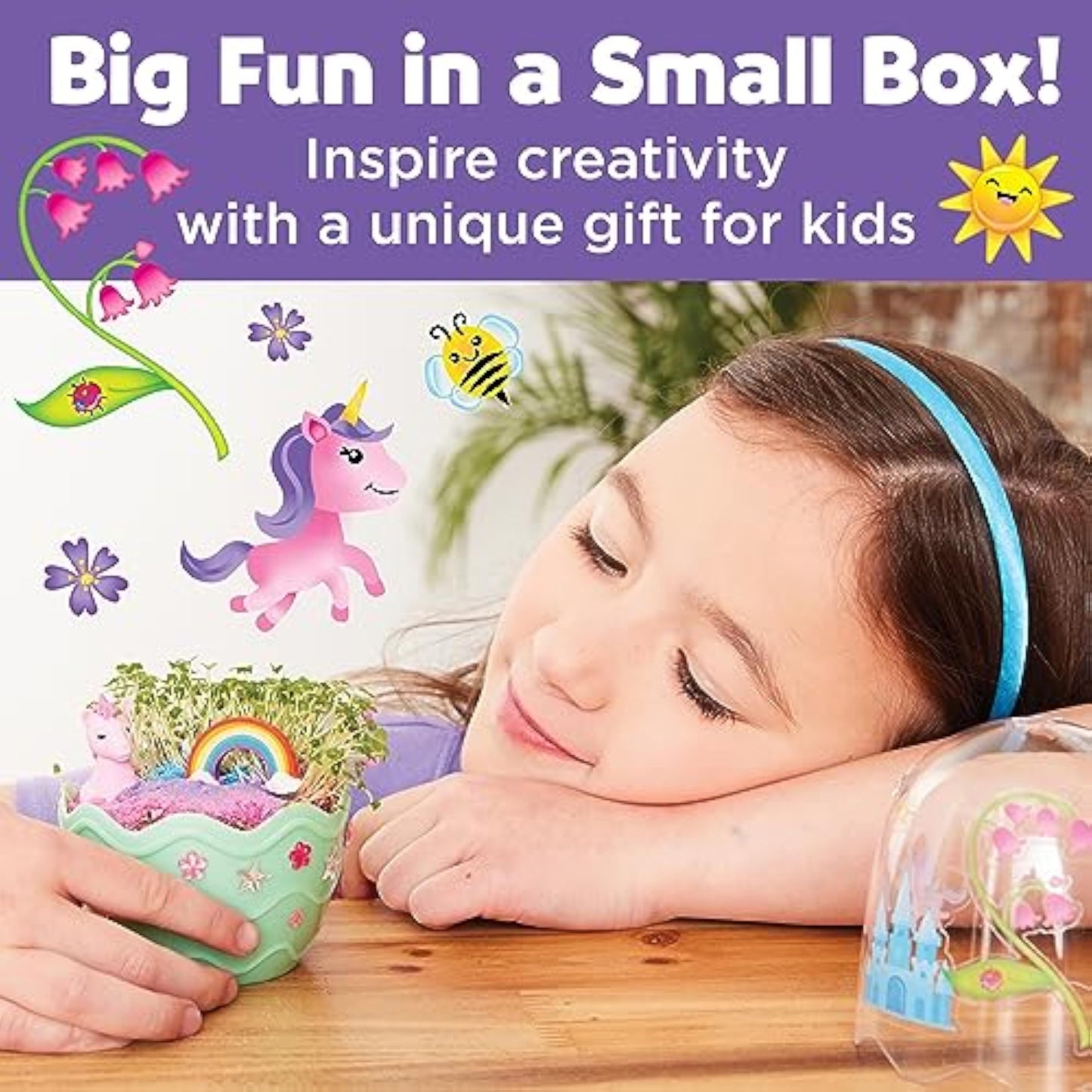 Creativity for Kids Mini Garden: Unicorn - New