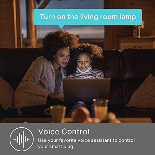 Kasa Smart Plug HS103P4, Smart Home Wi-Fi Outlet Works with Alexa, Echo, Google Home & IFTTT, No Hub Required, Remote Control, 15 Amp, UL Certified, 4-Pack, White - New