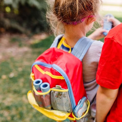 Melissa & Doug PAW Patrol Pup Pack Backpack, Adventure-Ready PAW Patrol Toys for Kids with Whistle, Binoculars, & Mission Cards, Preschool Toys for Girls & Boys Ages 3+ - New