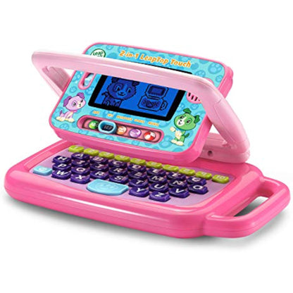 LeapFrog 2-in-1 LeapTop Touch, Pink - New