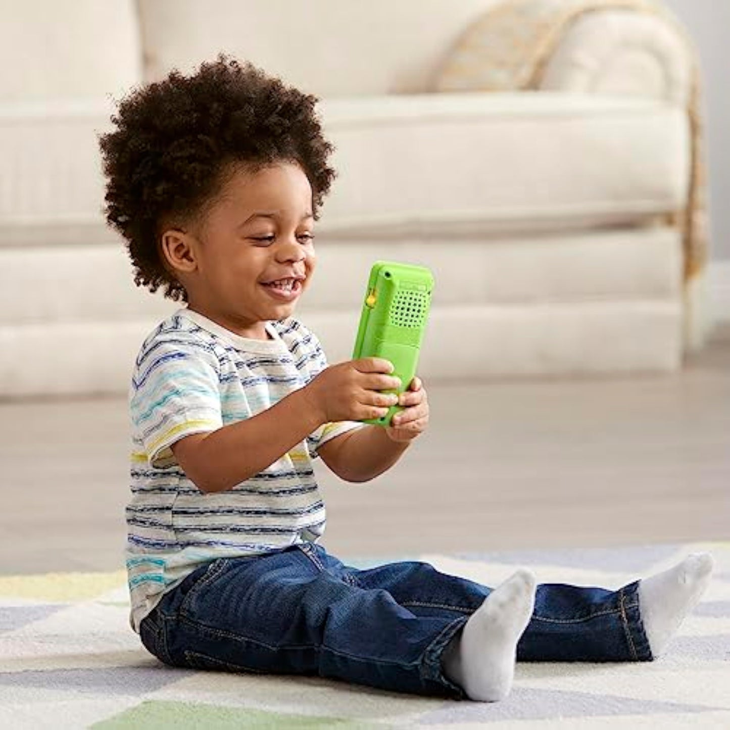 LeapFrog Chat and Count Emoji Phone, Green - New