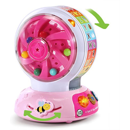 LeapFrog Spin and Sing Alphabet Zoo, Pink - New