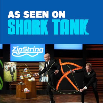 ZipString Original - As Seen on Shark Tank - Classic Rope Launcher Toy, Perfect for Kids & Adults - Fly a String Loop in The Air for Endless Tricks & Fun, Wonderment Awaits, Bold Blue - New