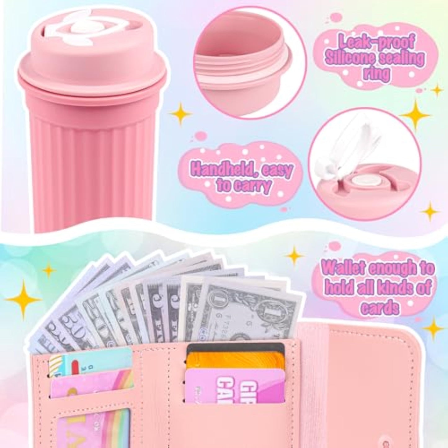 Oisacirg Play Purse for Little Girls, 32PCS Toddler Purse with Pretend Makeup for Kids, Princess Toys Includes Handbag, Phone, Wristwatch, Silk Scarf Kids Toy Purse Birthday Gift for Girls 3 4 5 6 + - New