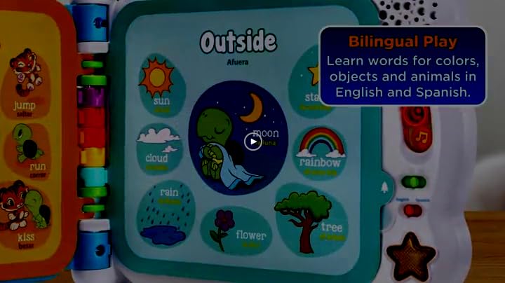 LeapFrog Scout and Violet 100 Words Book, Purple - New