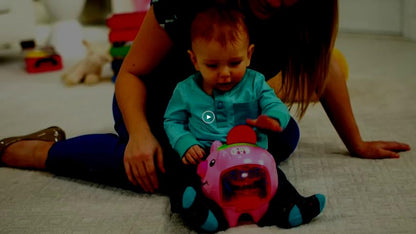 Fisher-Price Baby & Toddler Toy Laugh & Learn Smart Stages Piggy Bank with Educational Songs & Phrases for Infants Ages 6+ Months (Amazon Exclusive) - New