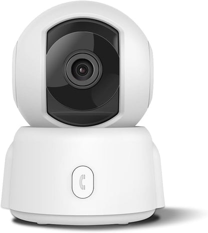 Javiscam Security Camera, 2K Wireless Camera Indoor, AI alerts of People and Pets, 2.4GHz WiFi Indoor Camera for Baby/Pet/Nanny, 2 Way Audio, IR Night Vision, 360-degree Pet Camera for Home Security