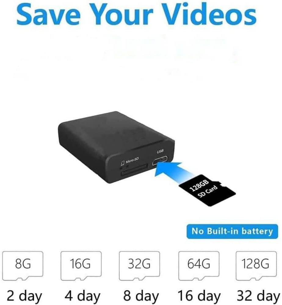 Small Wireless WiFi Camera Hidden Spy Security Cameras,Mini Nanny Cam Smart Home, Pet Dog Baby Camera Indoor Outdoor 1080P Remote Portable, Phone APP Room Camera