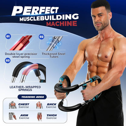 Twister Arm Trainer – Adjustable Resistance Chest & Arm Workout Equipment